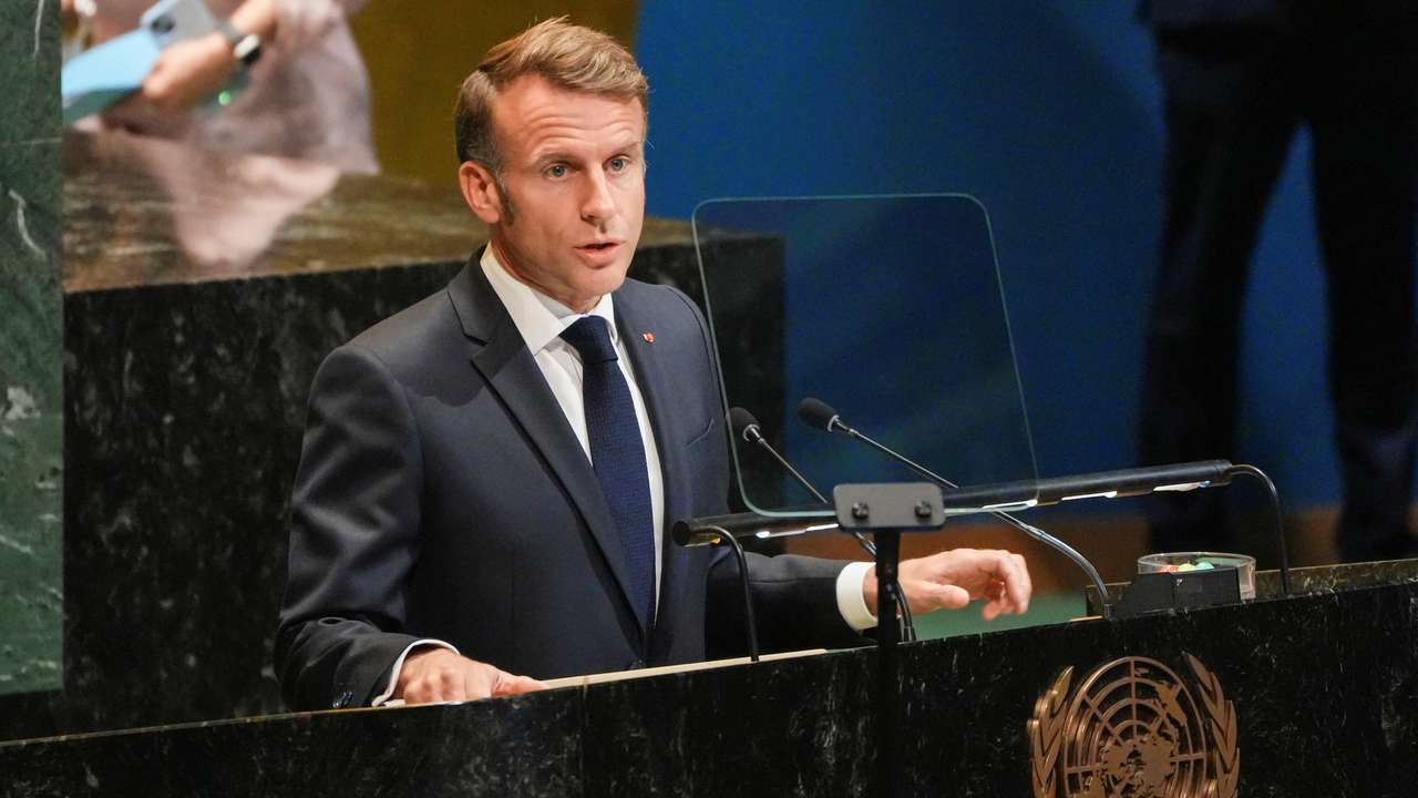 France and Saudi Arabia host a meeting of heads of state and government on a two-state solution between Israel and the Palestinians on the sidelines of the U.N. General Assembly