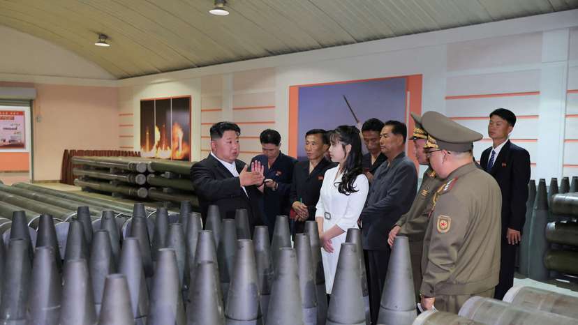 North Korean leader Kim Jong Un inspects military factories in North Korea