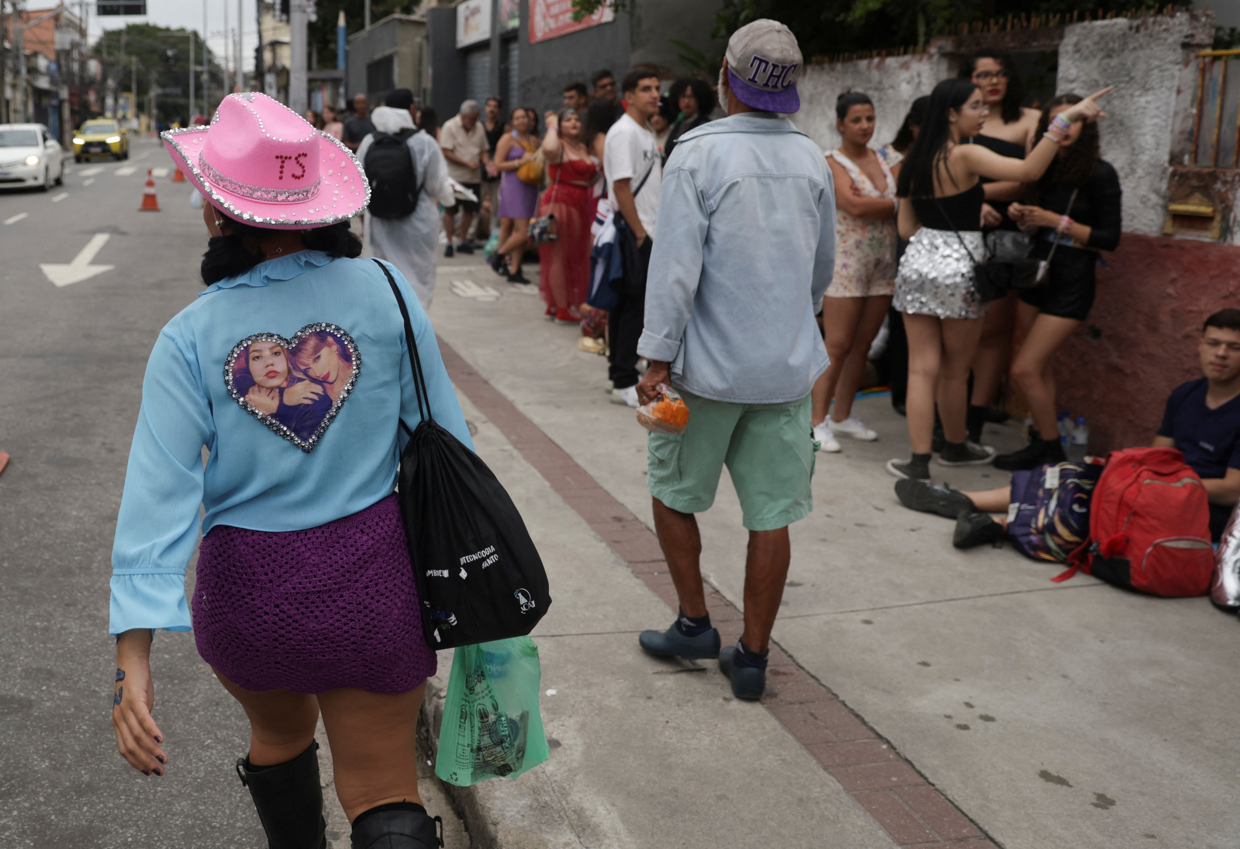 Brazilian Swifties gather in Rio for pop star's delayed concert after extreme heatwave