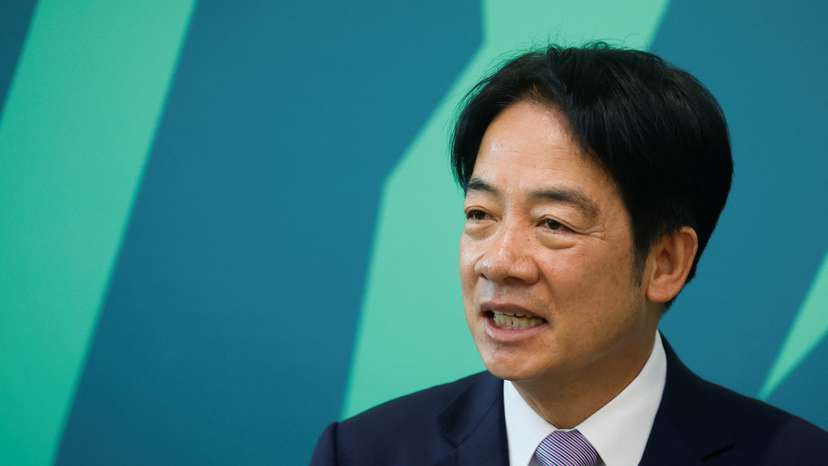 Democratic Progressive Party’s (DPP) press conference in Taipei