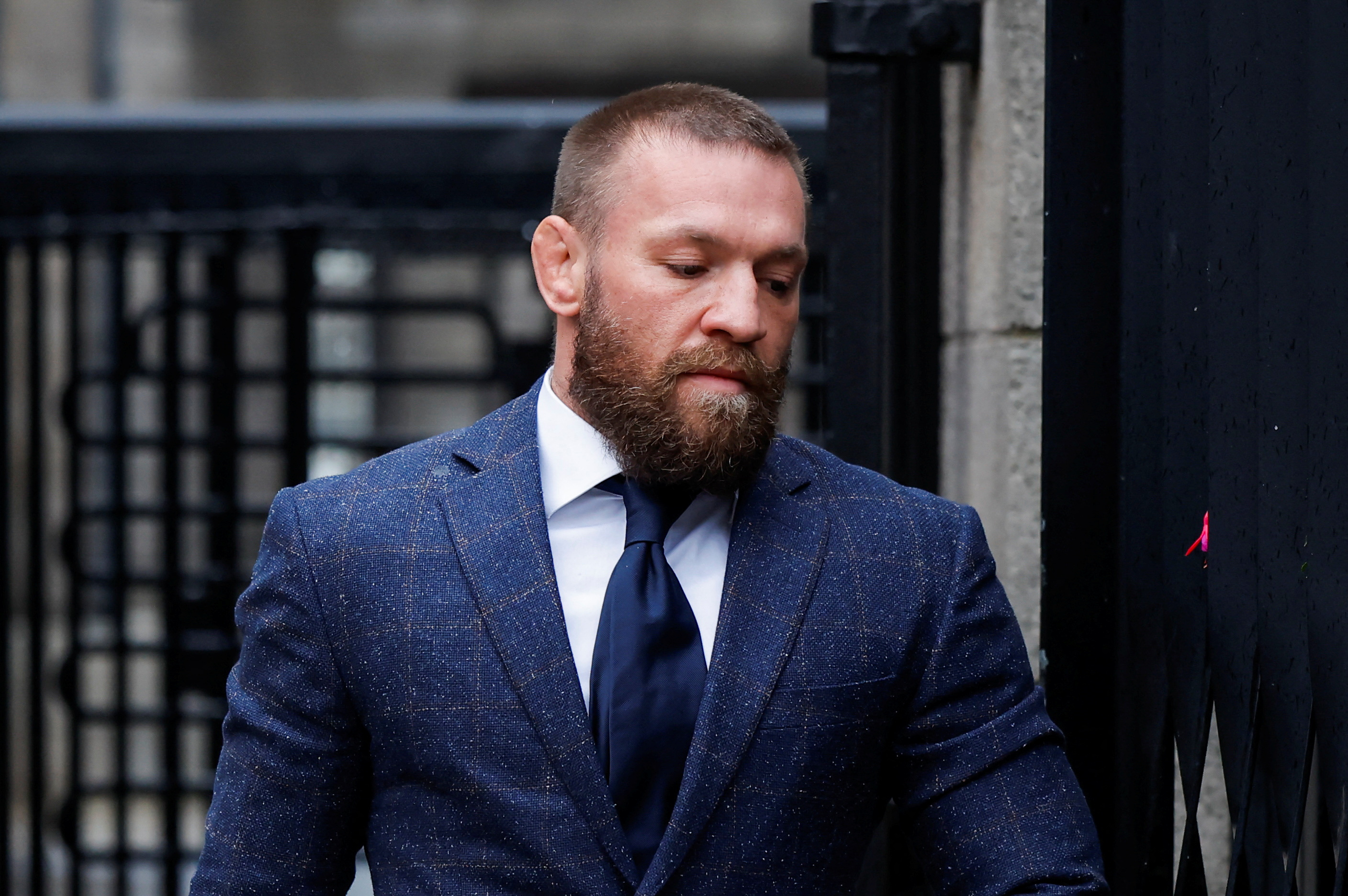 Irish mixed martial arts fighter Conor McGregor's civil trial, in Dublin