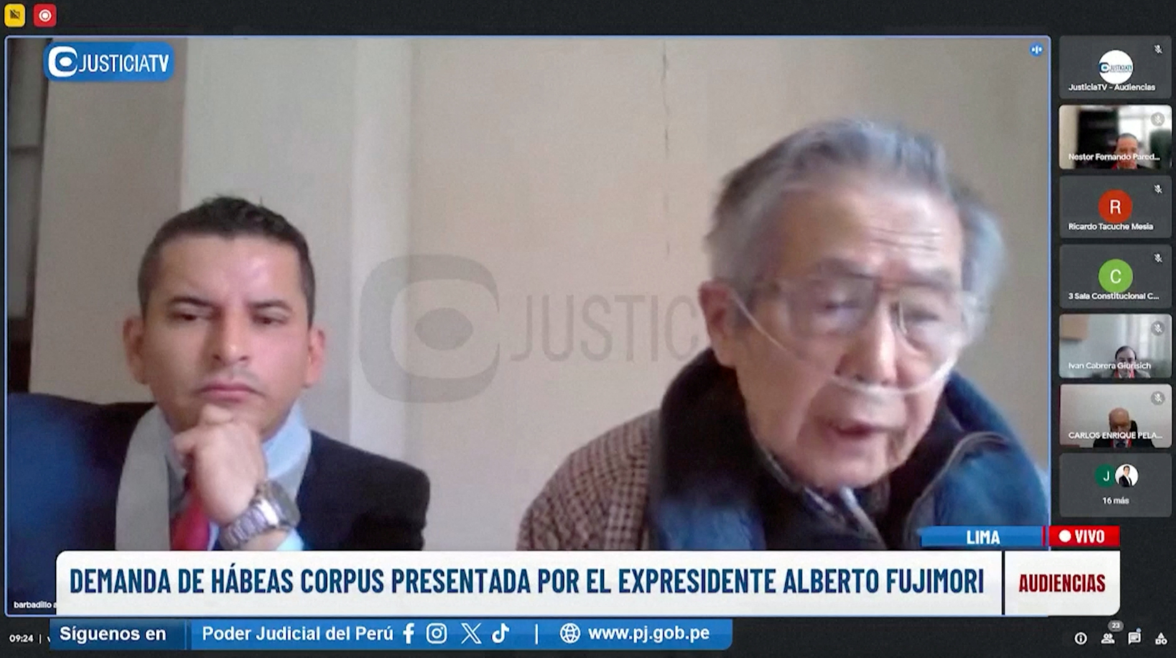Former Peru President Fujimori asks for humanitarian pardon