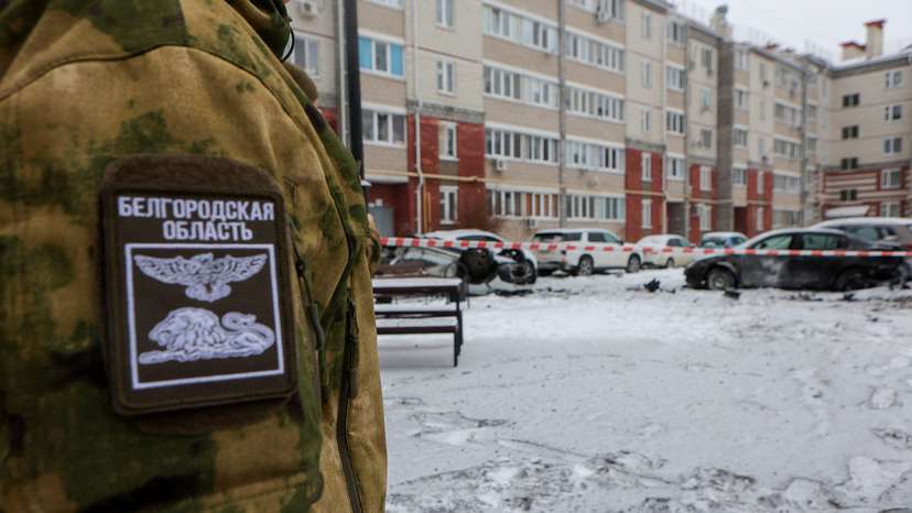 Aftermath of recent shelling in Belgorod