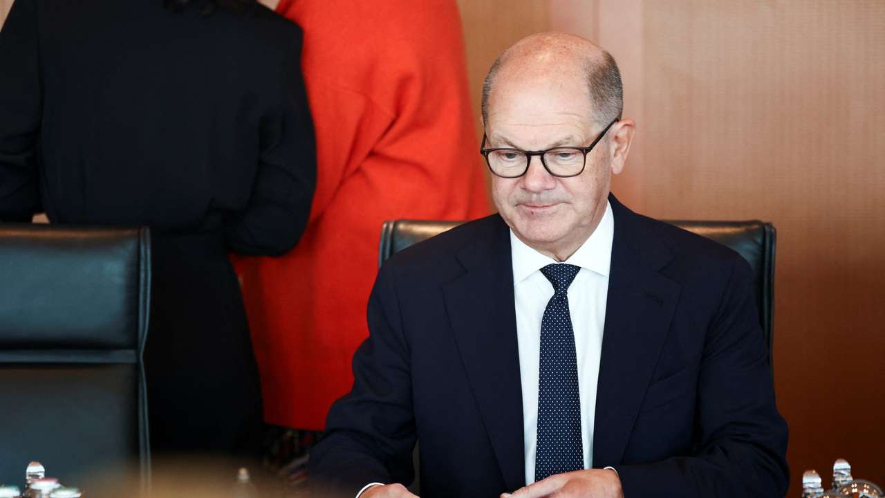 Weekly German cabinet meeting in Berlin