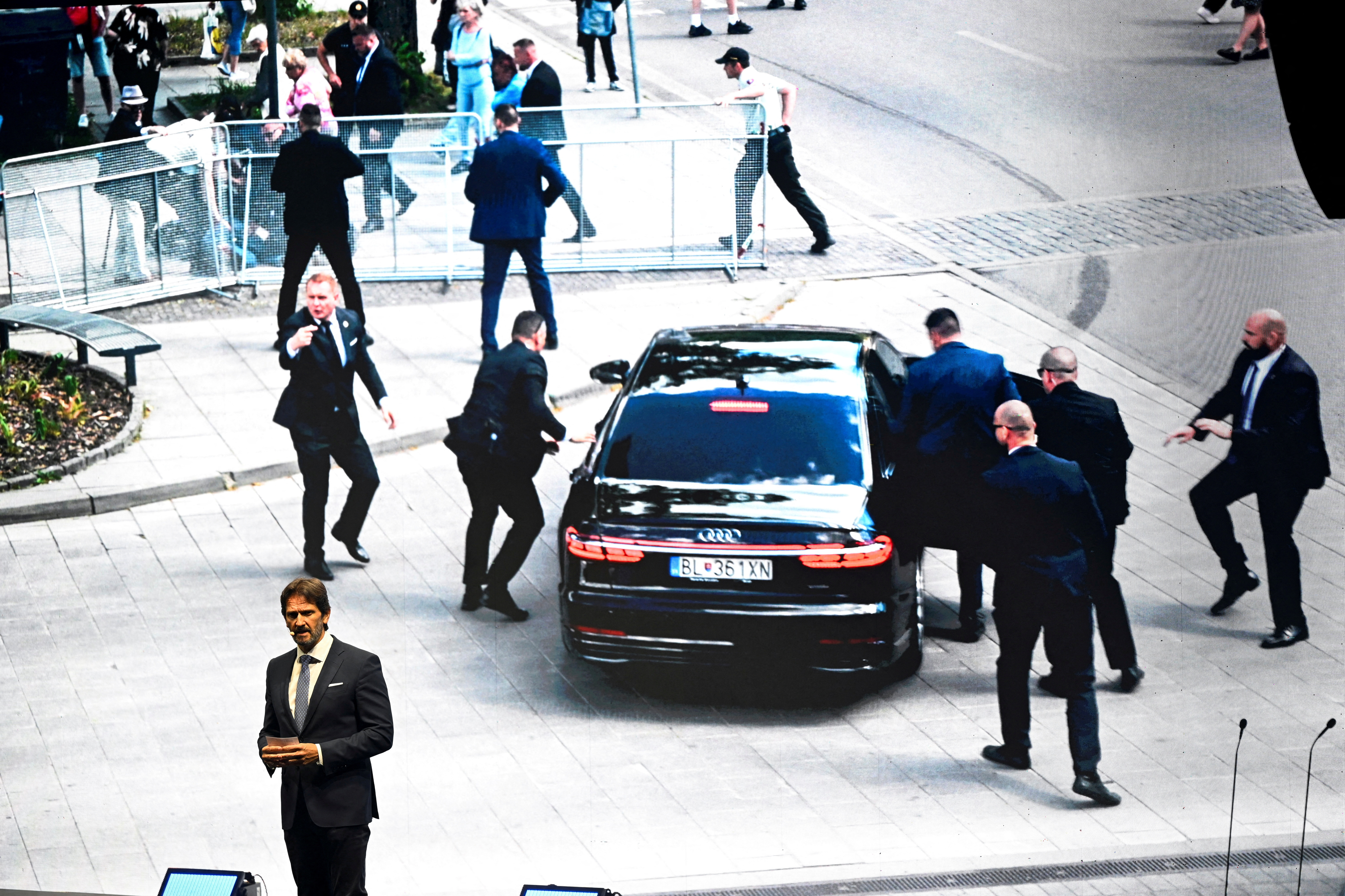 FILE PHOTO: Slovakia's PM Fico marks the anniversary of his attempted assassination, in Handlova