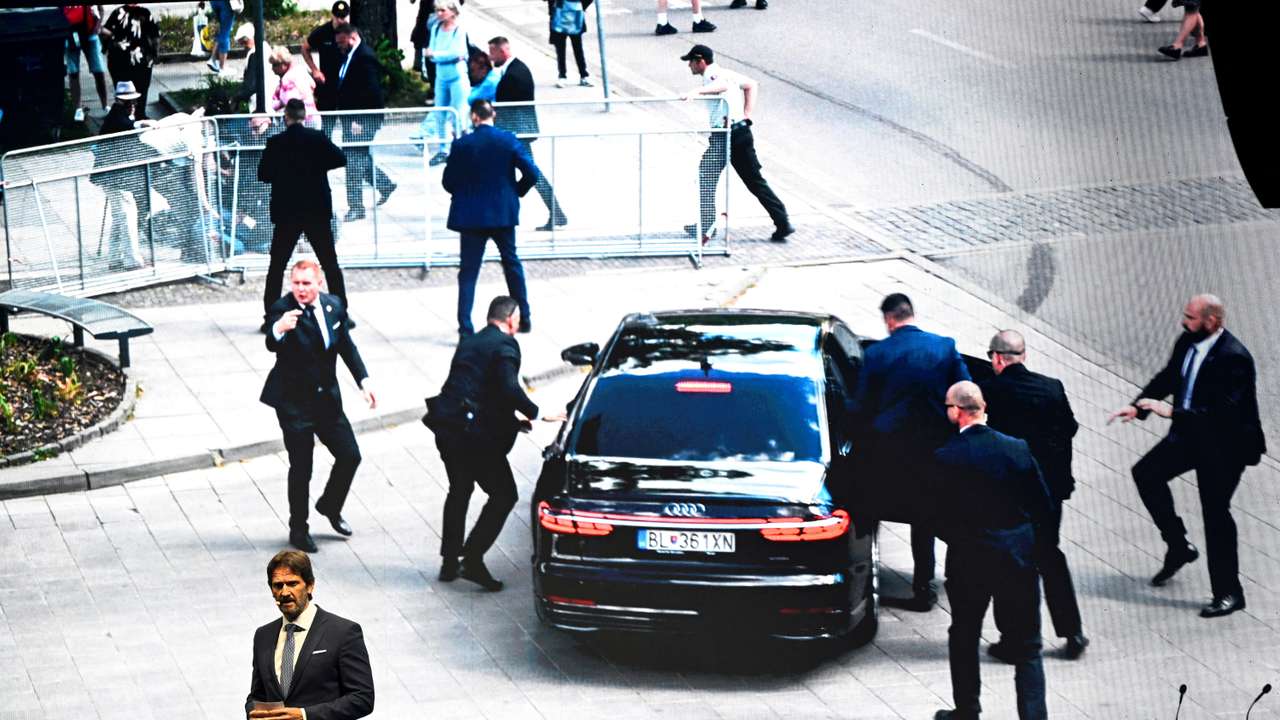 FILE PHOTO: Slovakia's PM Fico marks the anniversary of his attempted assassination, in Handlova