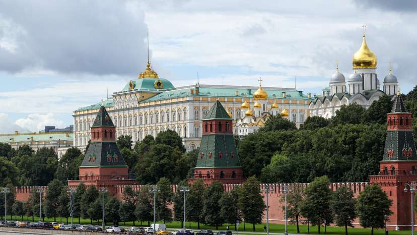 A view shows Kremlin in central Moscow