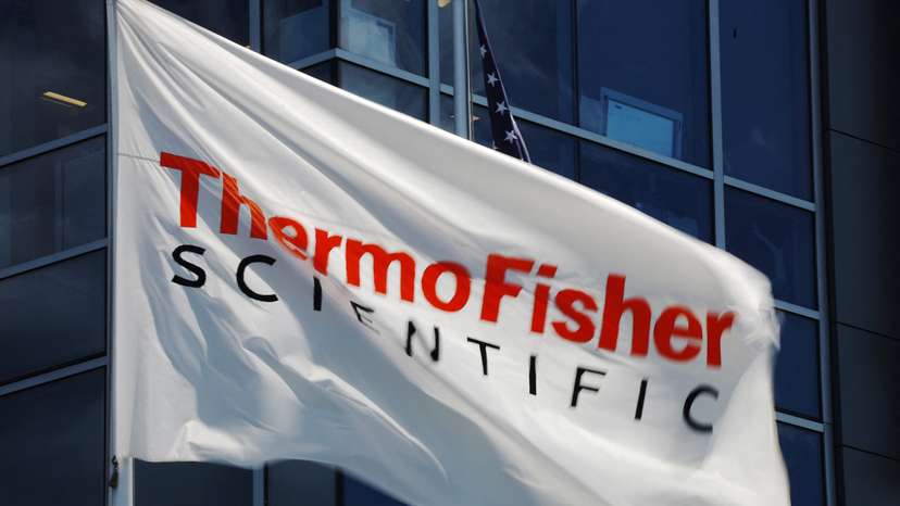 The offices of Thermo Fisher Scientific stand in Waltham