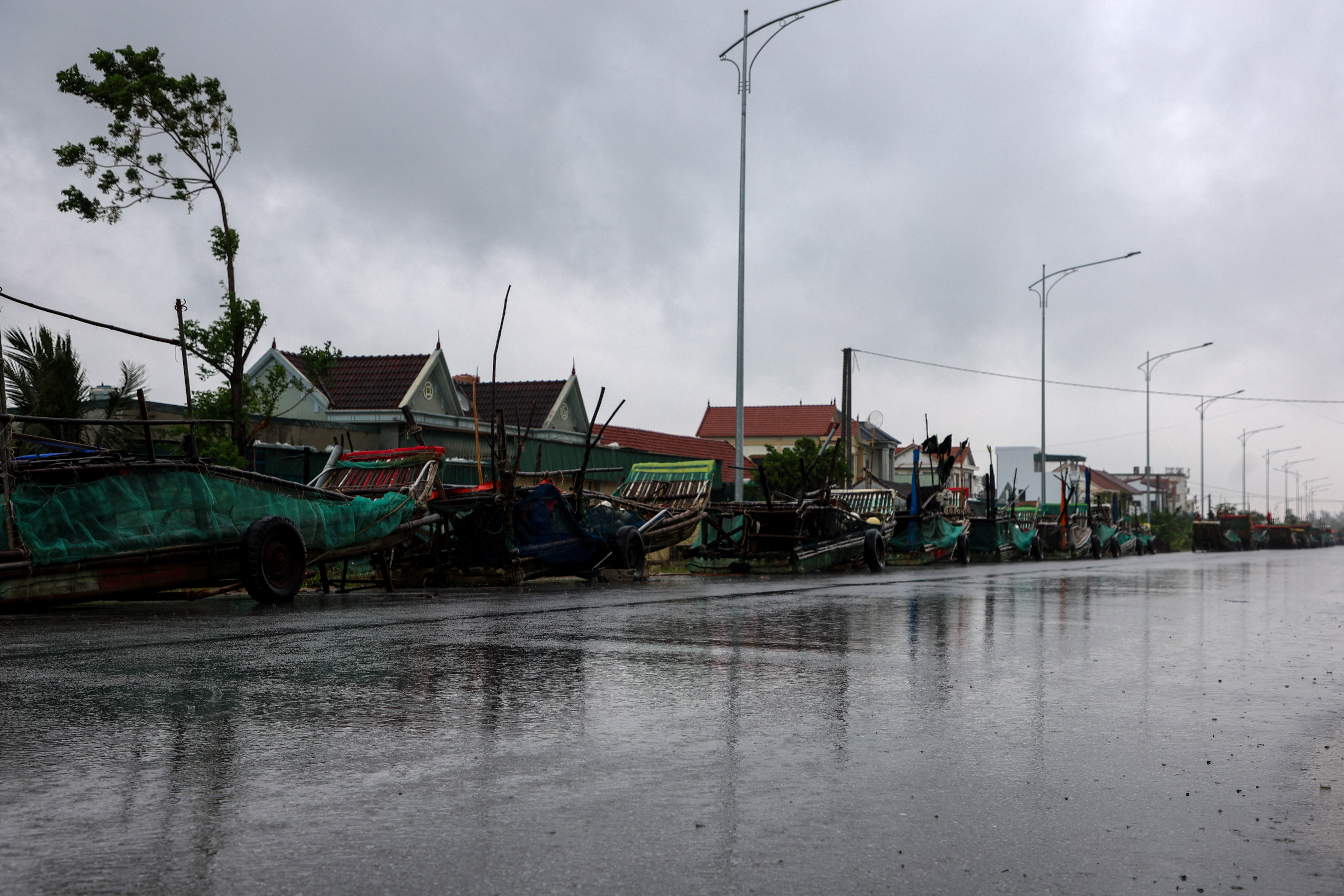 Vietnam evacuates thousands, shuts airports as Typhoon Bualoi nears