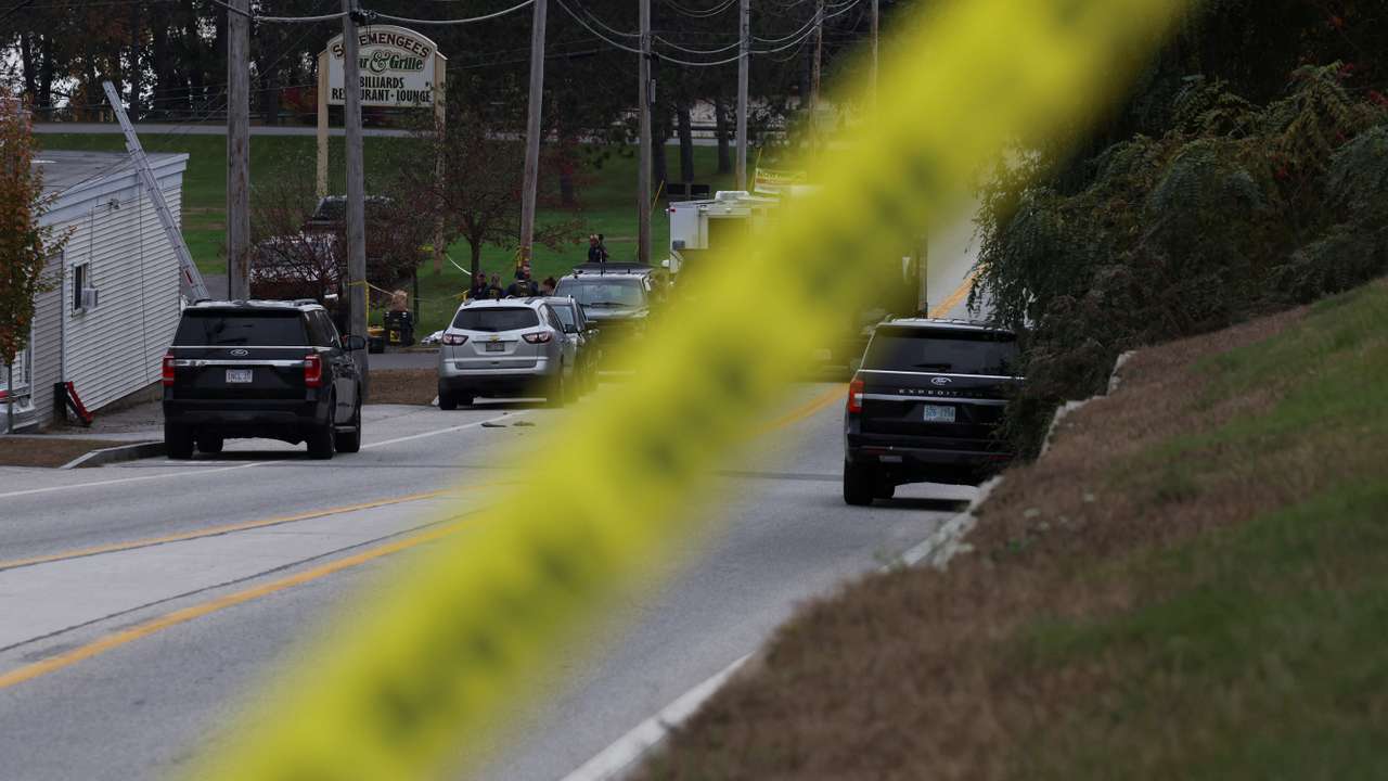 Aftermath of deadly mass shooting in Lewiston