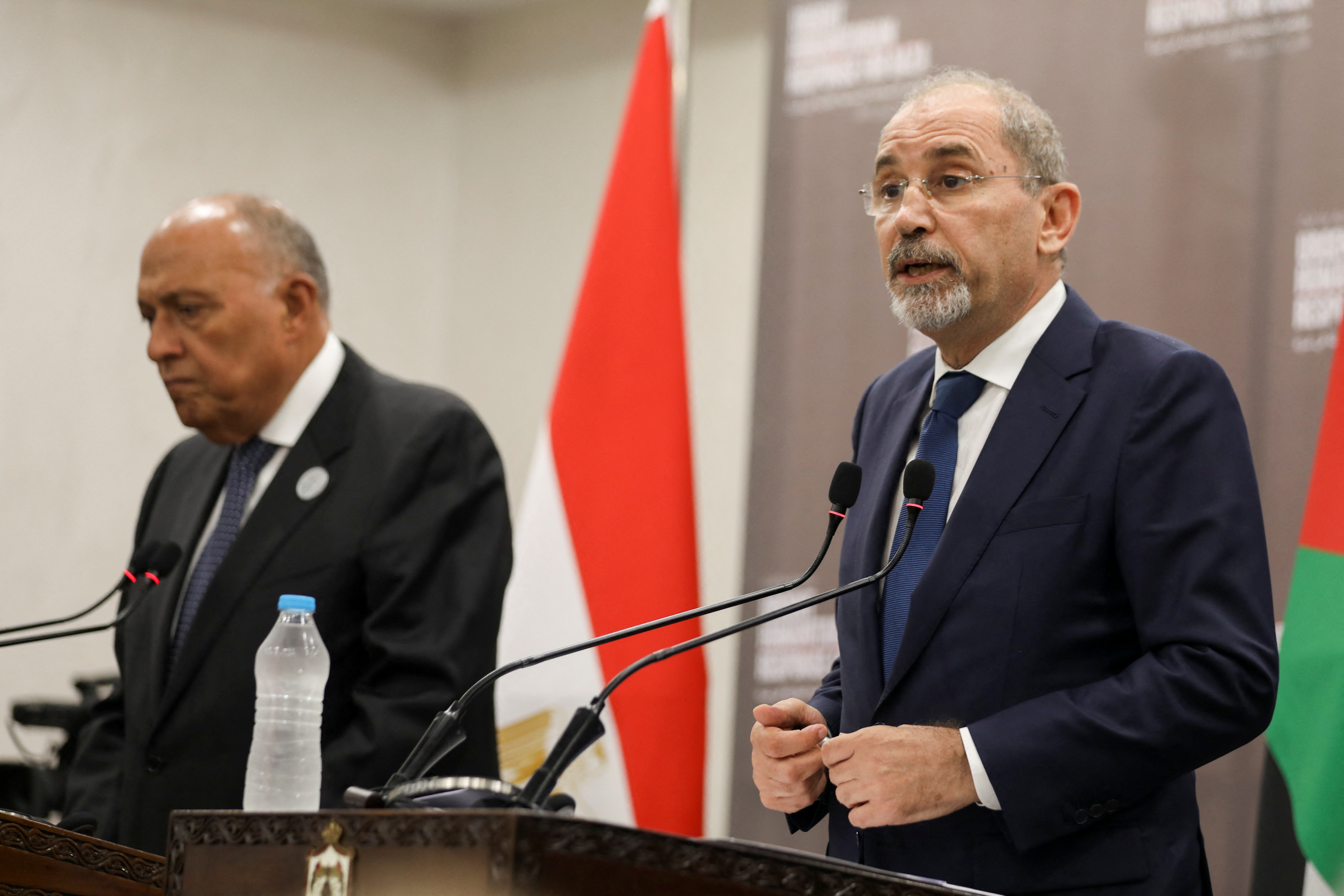 "Call for Action: Urgent Humanitarian Response for Gaza" conference, at the Dead Sea