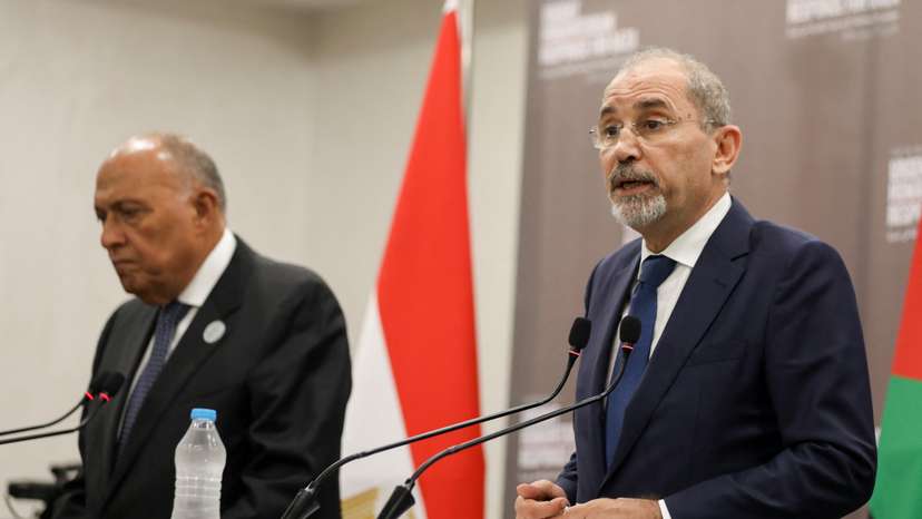 "Call for Action: Urgent Humanitarian Response for Gaza" conference, at the Dead Sea