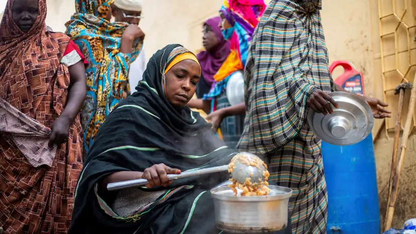 FILE PHOTO: Sudan's grassroots aid network targeted as it tries to fend off famine