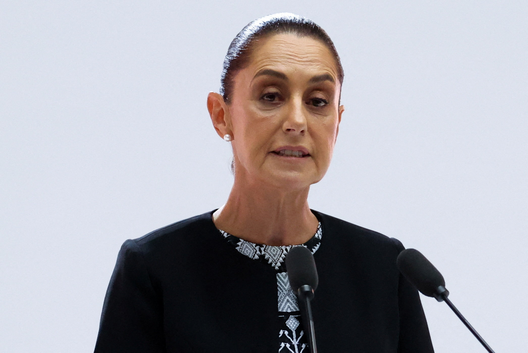 FILE PHOTO: Mexican President Sheinbaum delivers her first State of the Union address