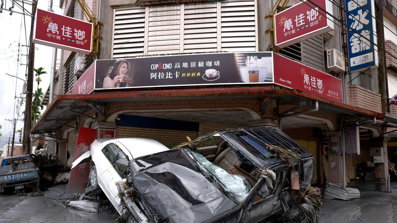Super Typhoon Ragasa in Taiwan