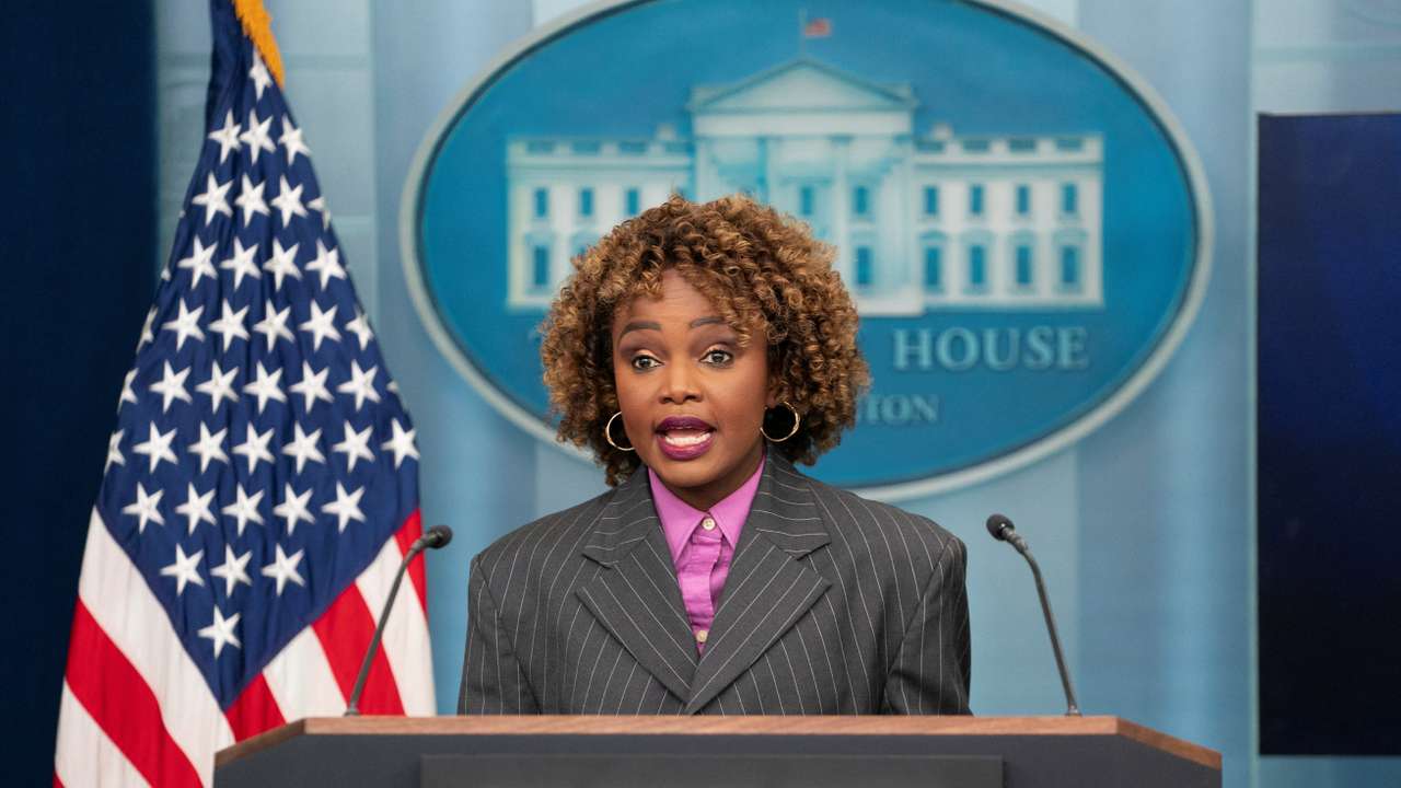White House Press Secretary Karine Jean-Pierre Holds a Press Briefing