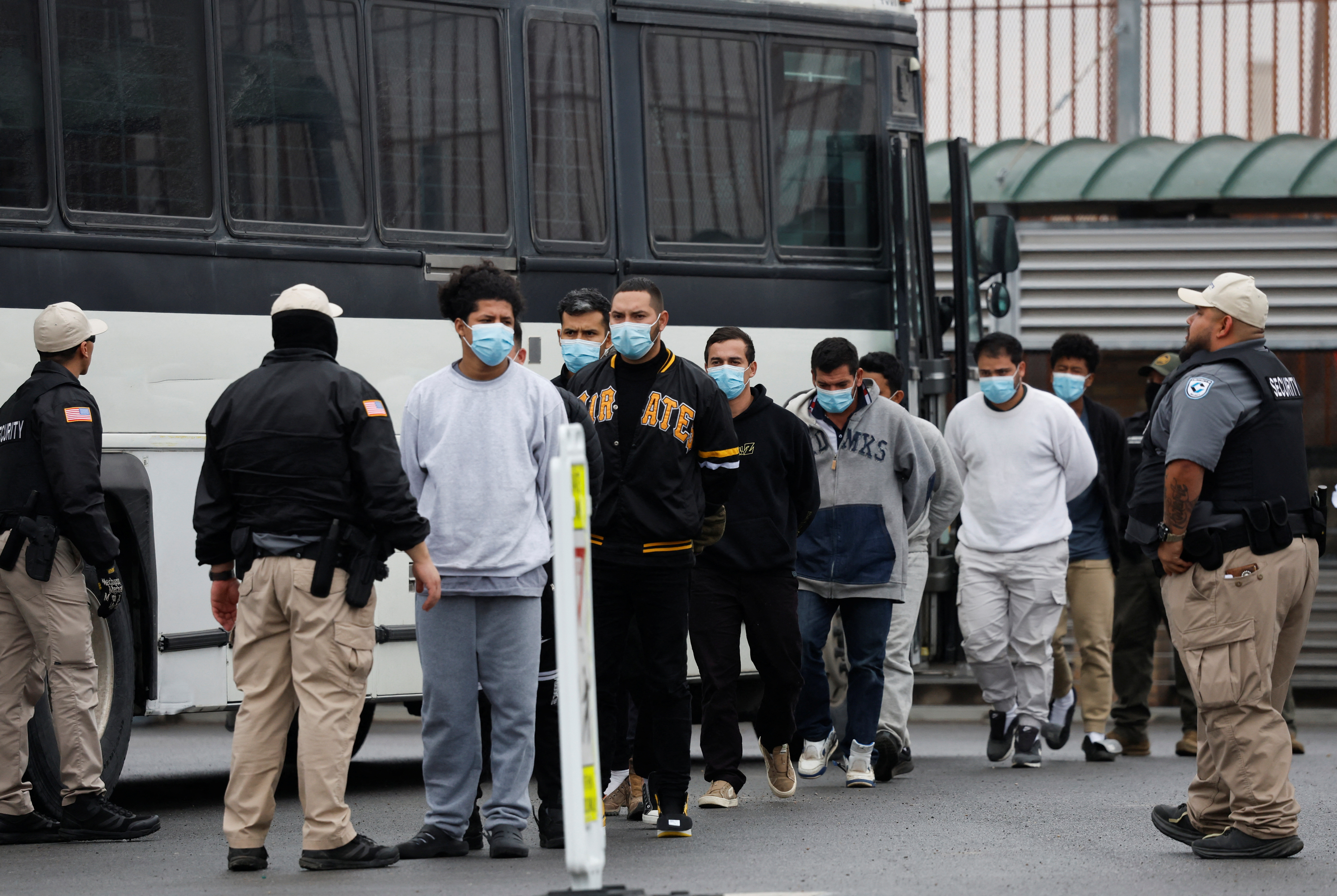 Migrants are deported in McAllen