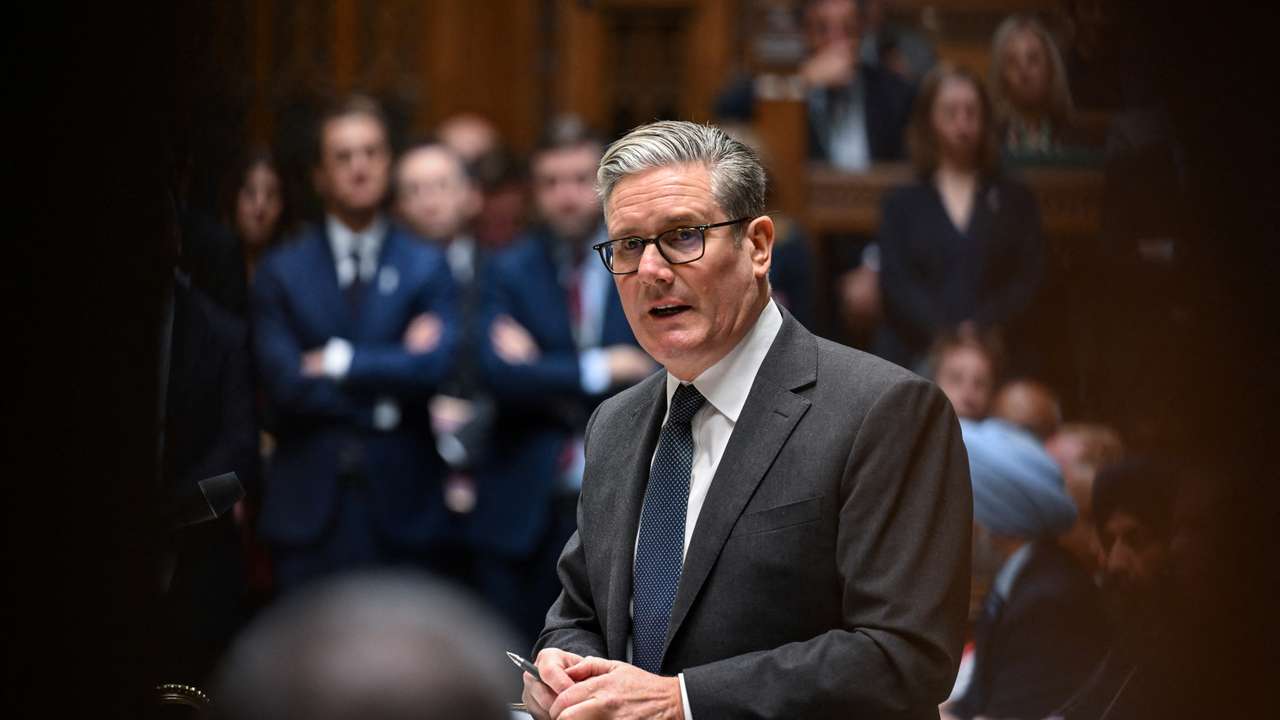 Prime Minister's Questions at the House of Commons in London