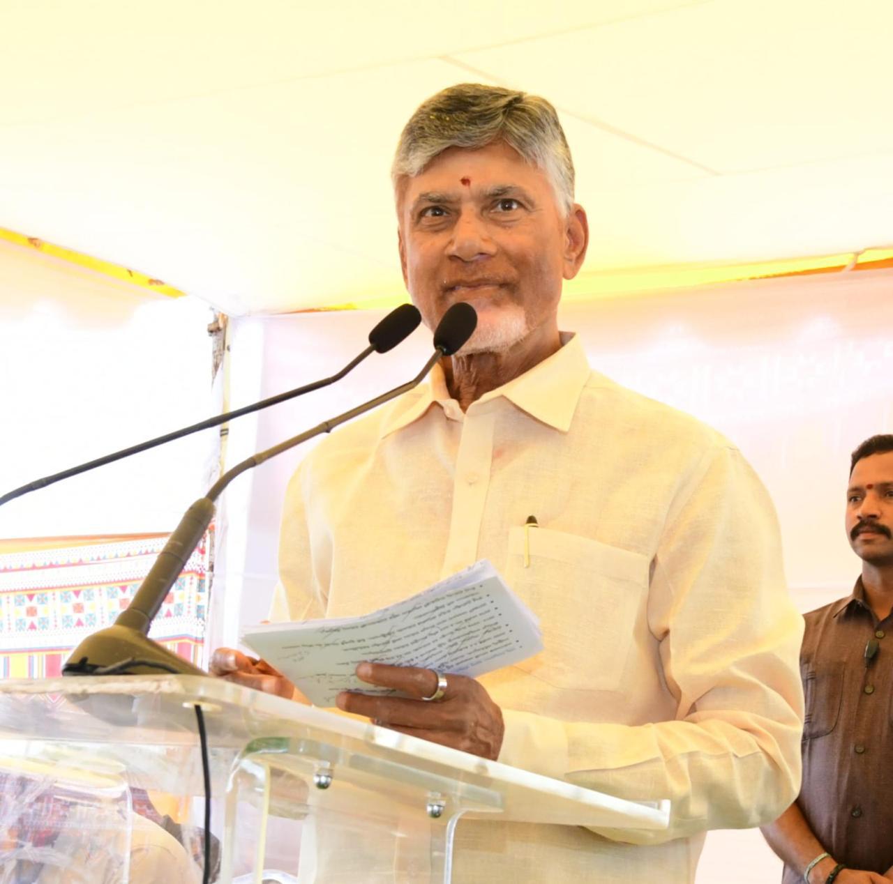 Andhra Pradesh’s Chief Minister, N. Chandrababu Naidu India