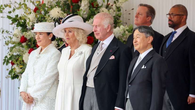 Japanese Emperor Naruhito and Empress Masako visit Britain