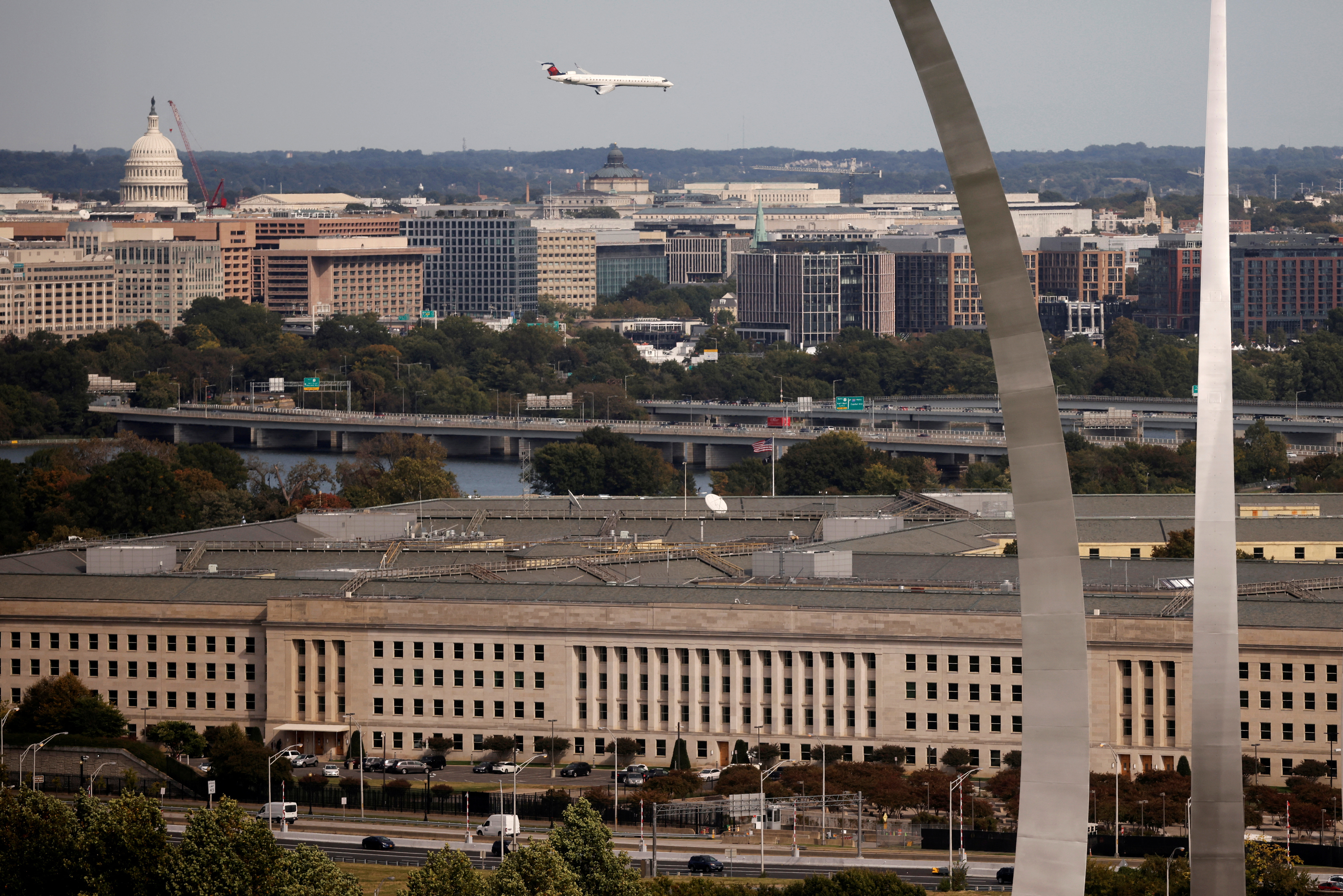 FILE PHOTO: The Pentagon building is seen in Arlington, Virginia, U.S.