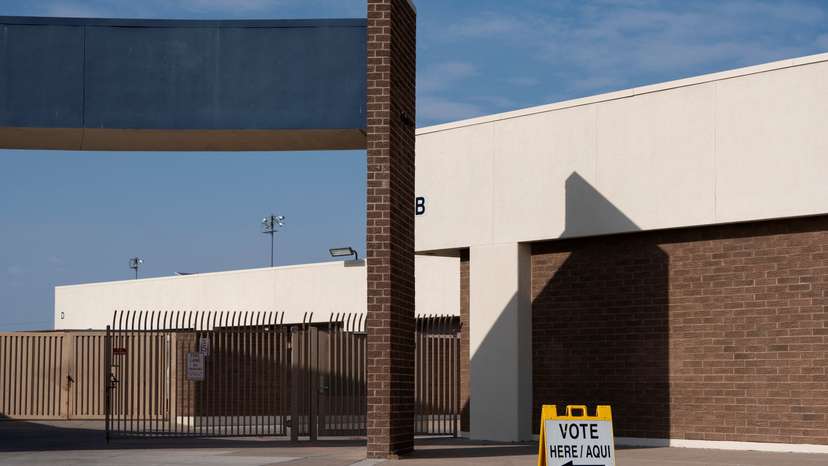 FILE PHOTO: Voters head to the polls for the state primary election in Arizona