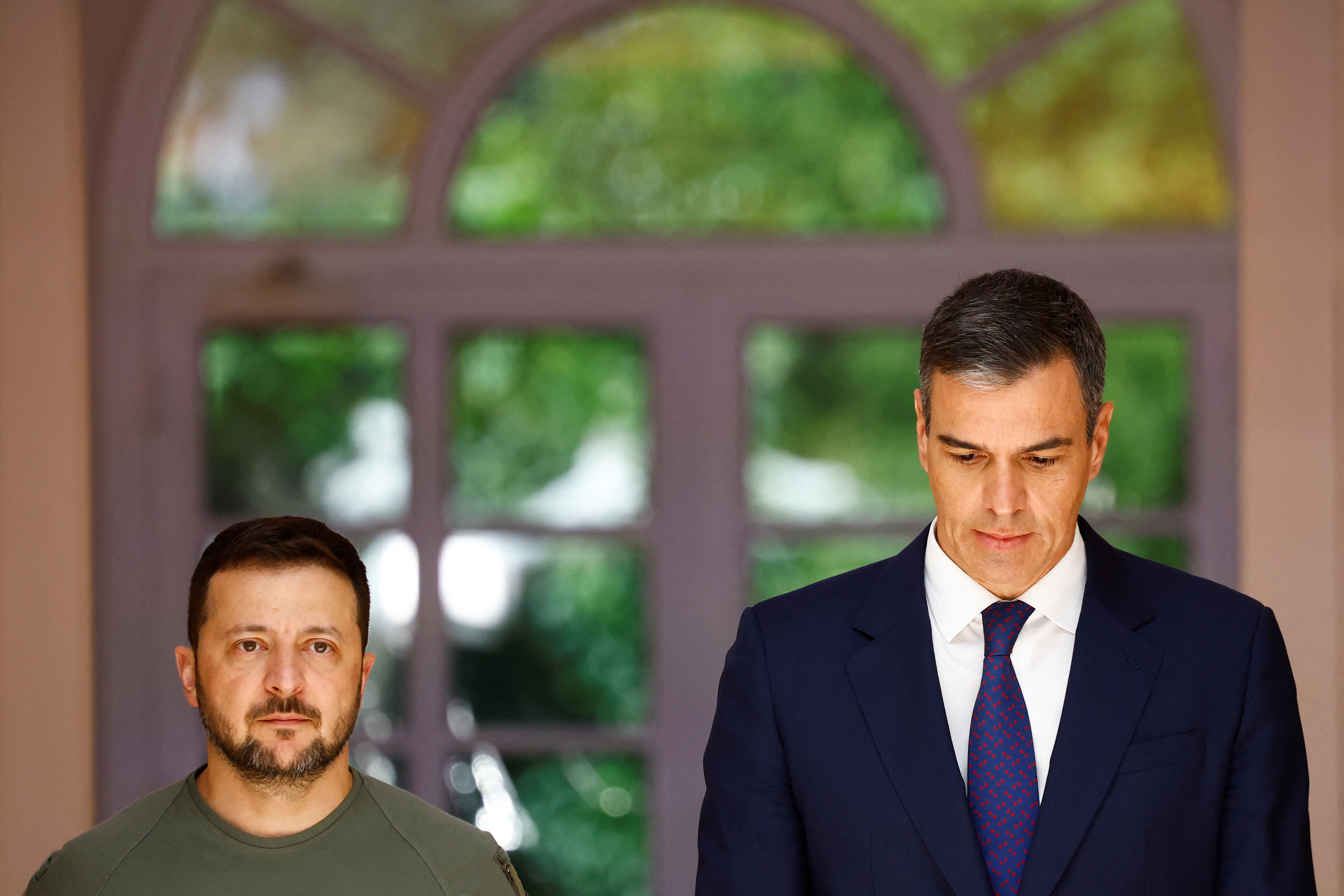 Ukraine's President Volodymyr Zelenskiy visits Spain