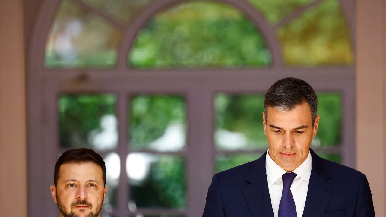 Ukraine's President Volodymyr Zelenskiy visits Spain