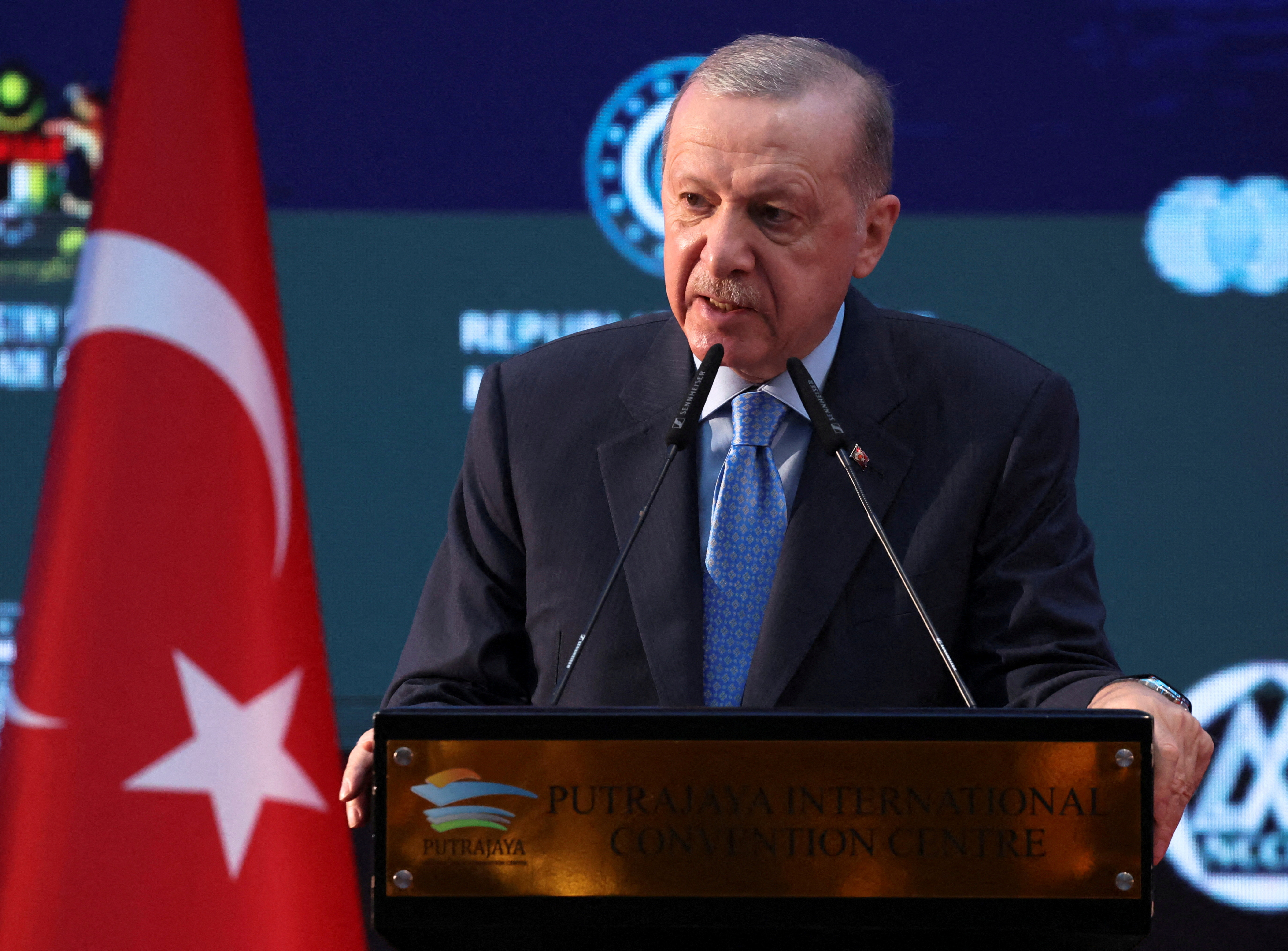 FILE PHOTO: Turkish President Tayyip Erdogan visits Malaysia
