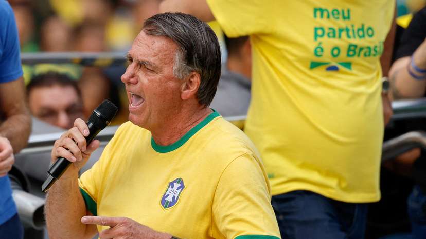 FILE PHOTO: Protest against Brazil's Supreme Court in Sao Paulo