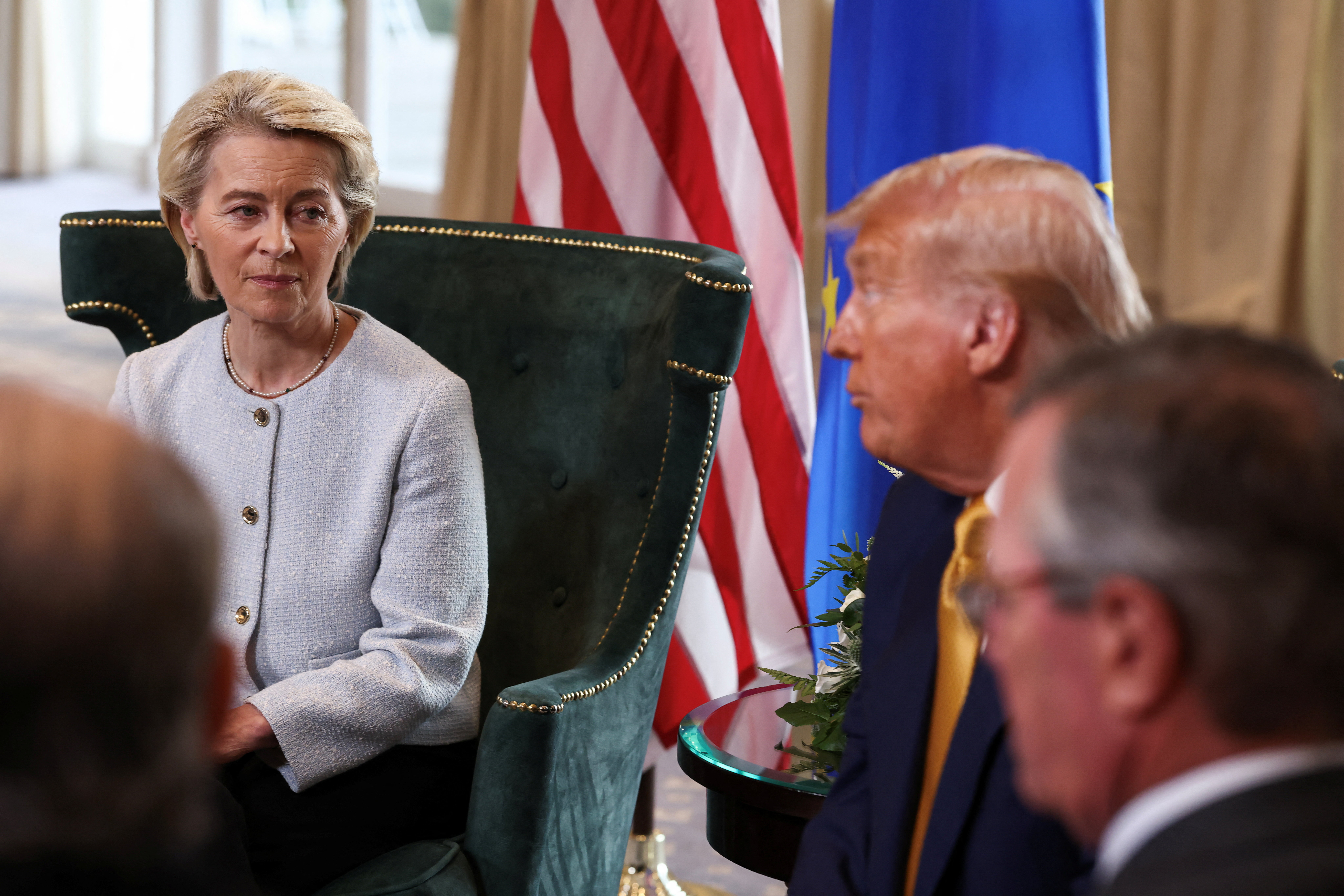 U.S. President Trump visits Scotland