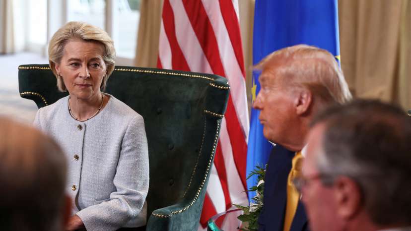 U.S. President Trump visits Scotland