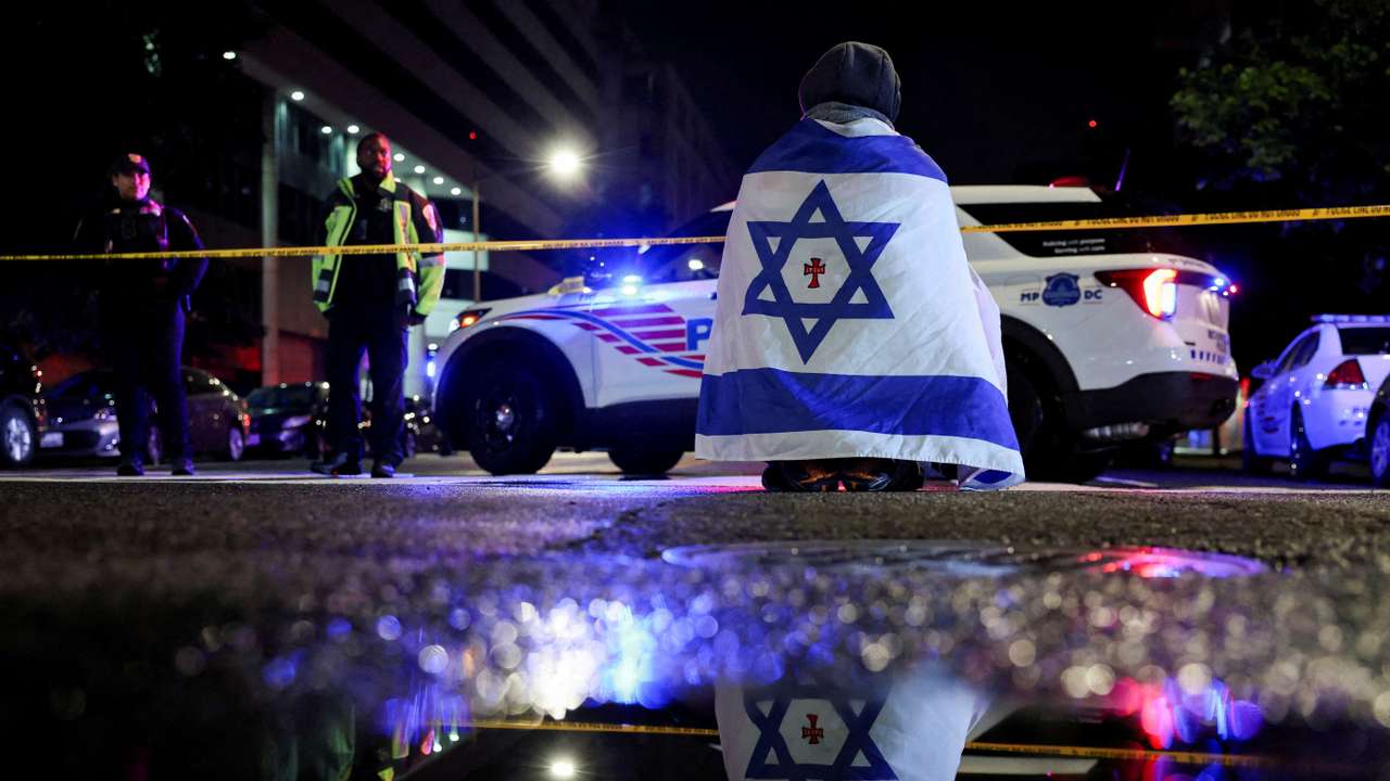 FILE PHOTO: Two Israeli embassy staff shot in Washington D.C.