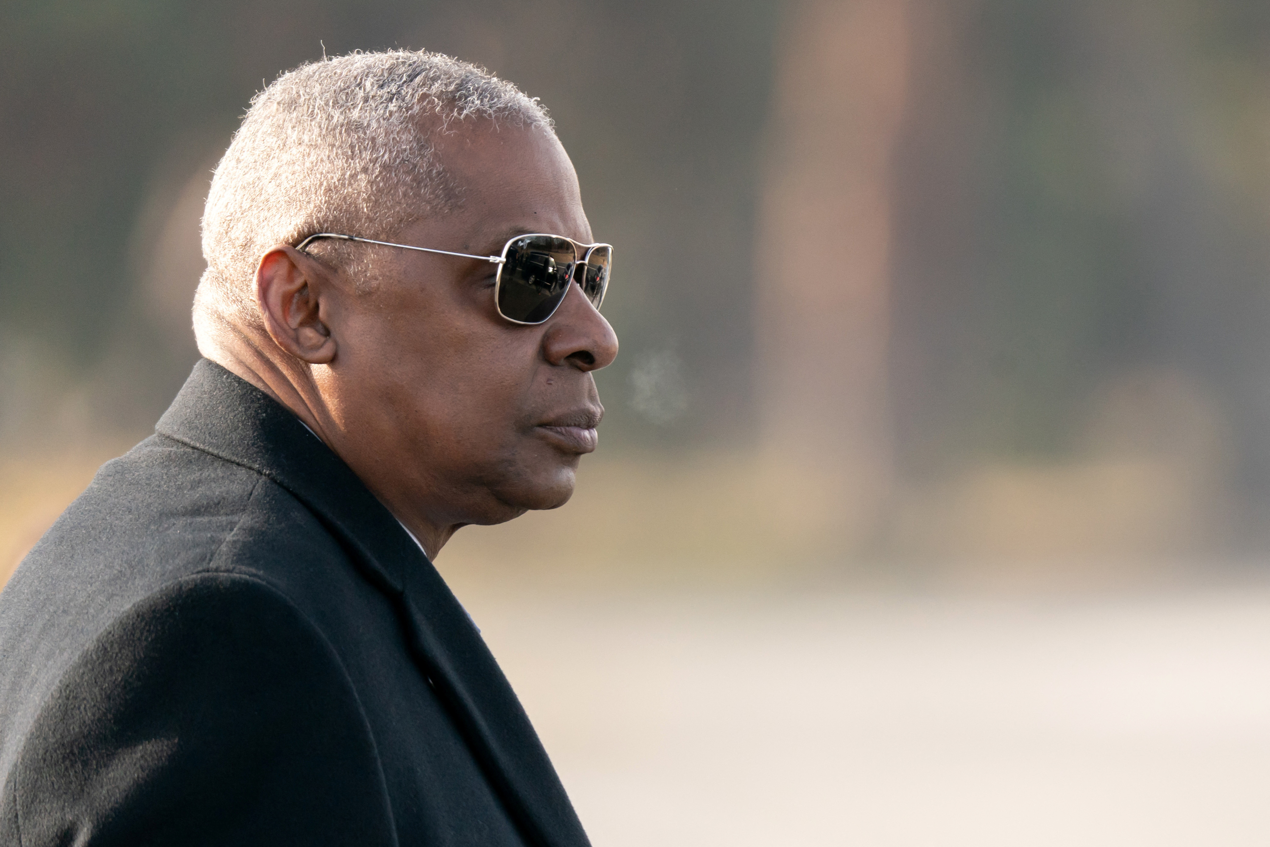 U.S. Defense Secretary Lloyd Austin visits Japan's Ground Self-Defense Force base