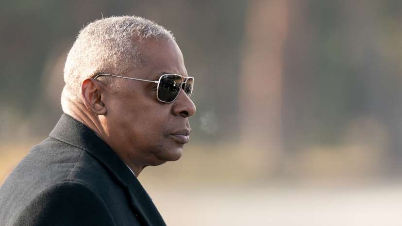 U.S. Defense Secretary Lloyd Austin visits Japan's Ground Self-Defense Force base