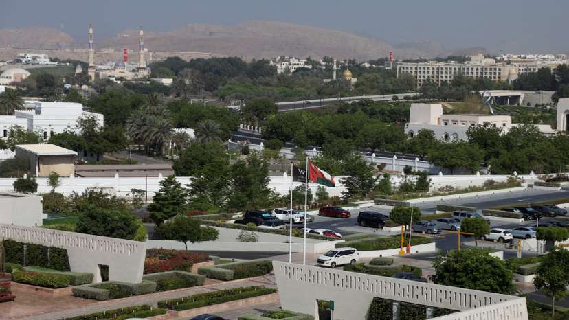 A general view of Muscat, ahead of the awaited negotiations between U.S. and Iran