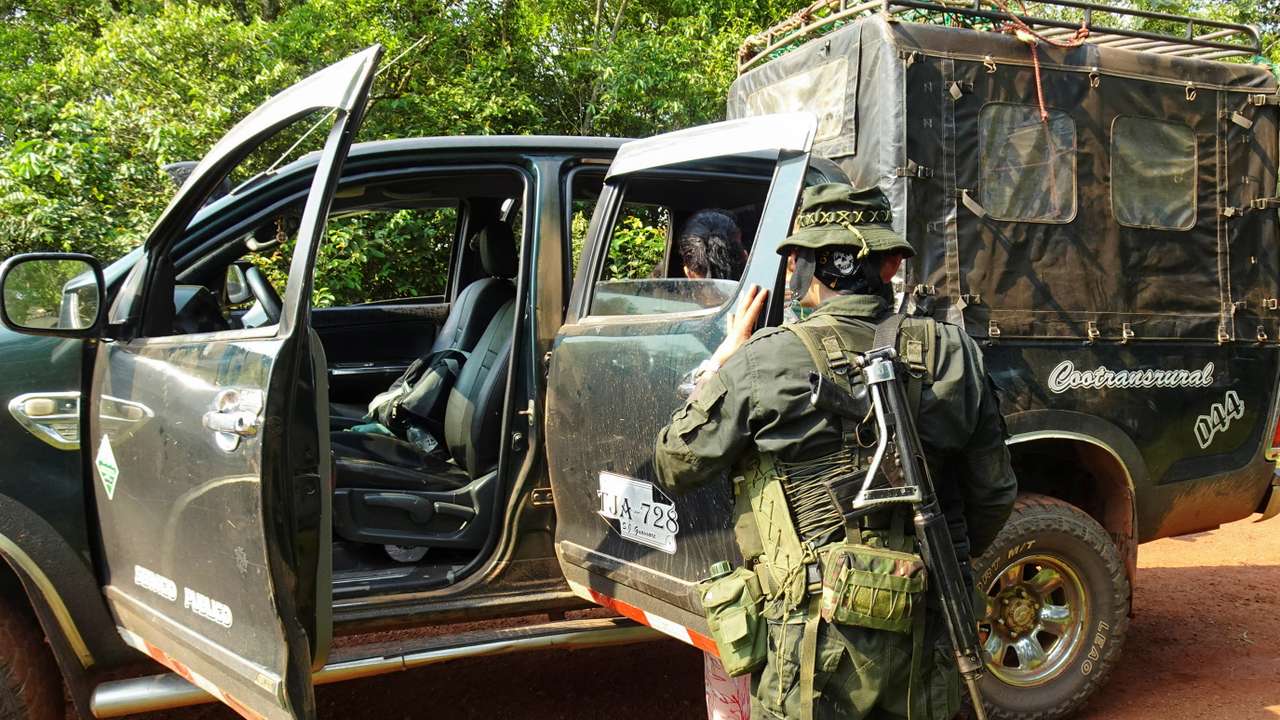 FILE PHOTO: Internal division within Colombia armed group EMC fracturing peace talks
