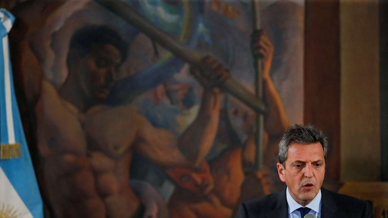 FILE PHOTO: Peronist presidential pre-candidates attend an event at General Confederation of Labor headquarters in Buenos Aires