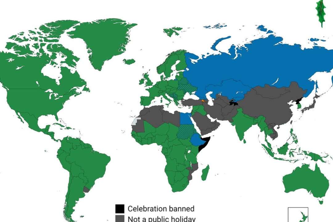 Christmas celebration around the world