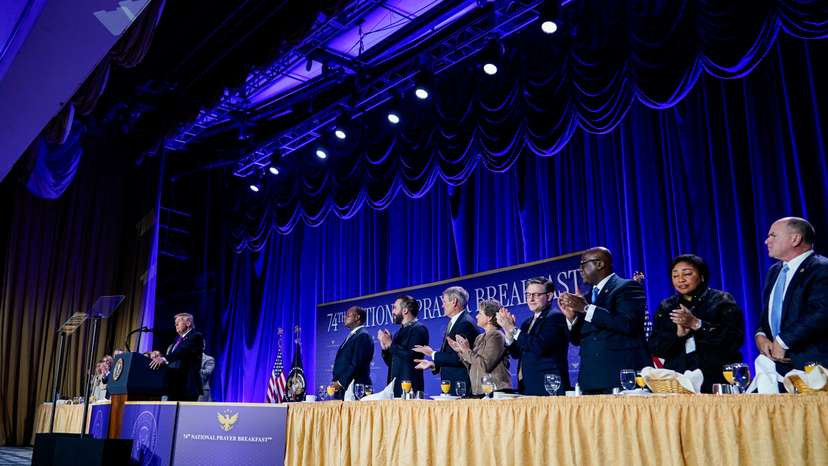 National Prayer Breakfast in Washington