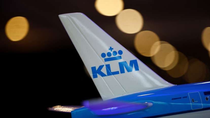 The Annual Results 2023 press conference of the Air France-KLM Group in Paris