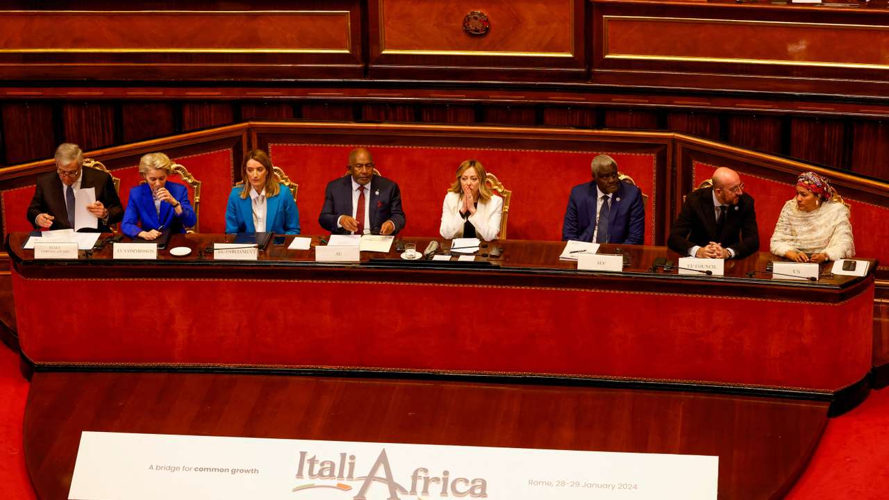 Italy-Africa summit in Rome