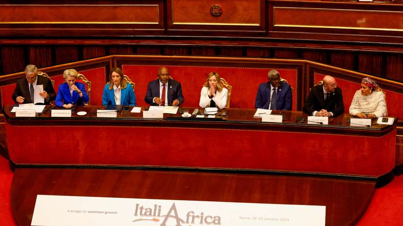 Italy-Africa summit in Rome
