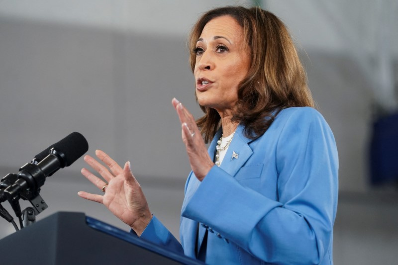 U.S. Vice President Harris rolls out economic agenda in North Carolina