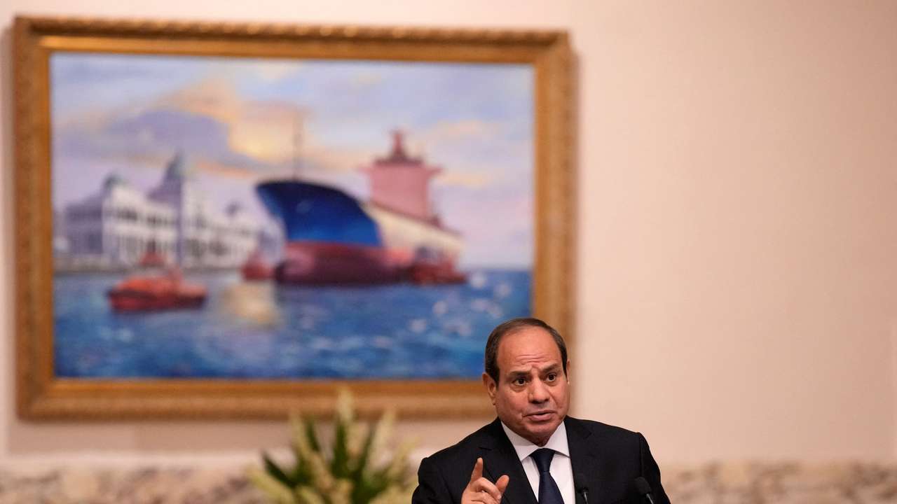 French President Emmanuel Macron visits Egypt