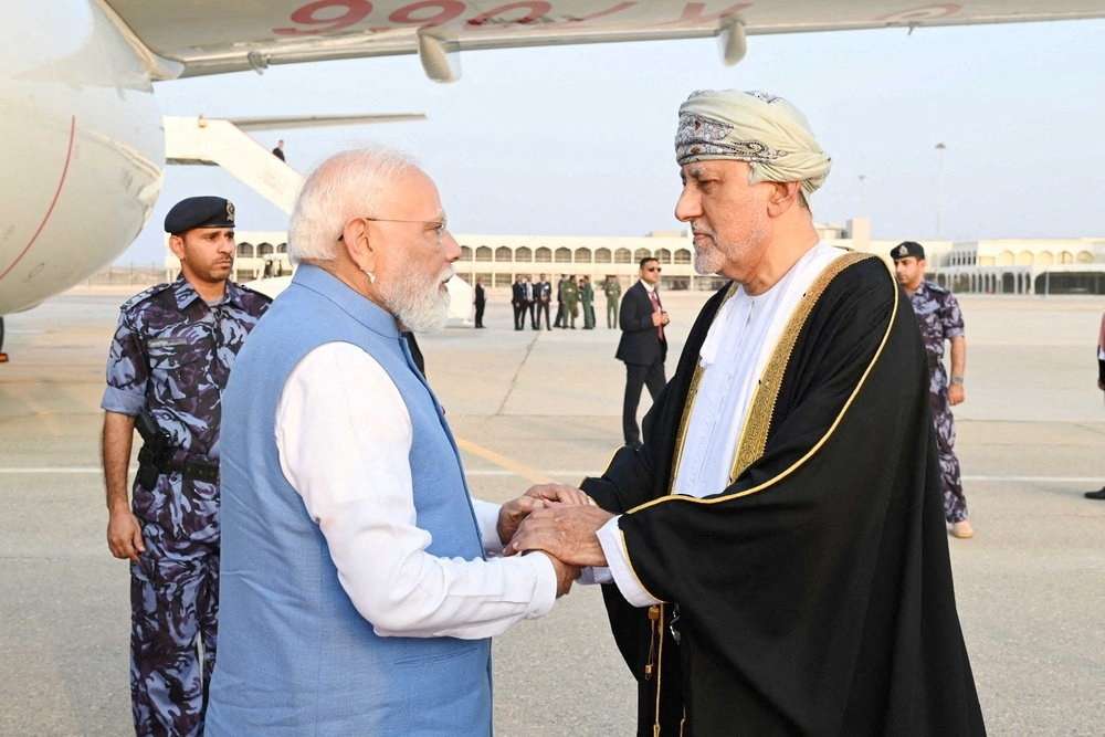 Indian Prime Minister Narendra Modi visits Oman