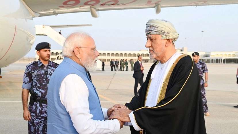 Indian Prime Minister Narendra Modi visits Oman