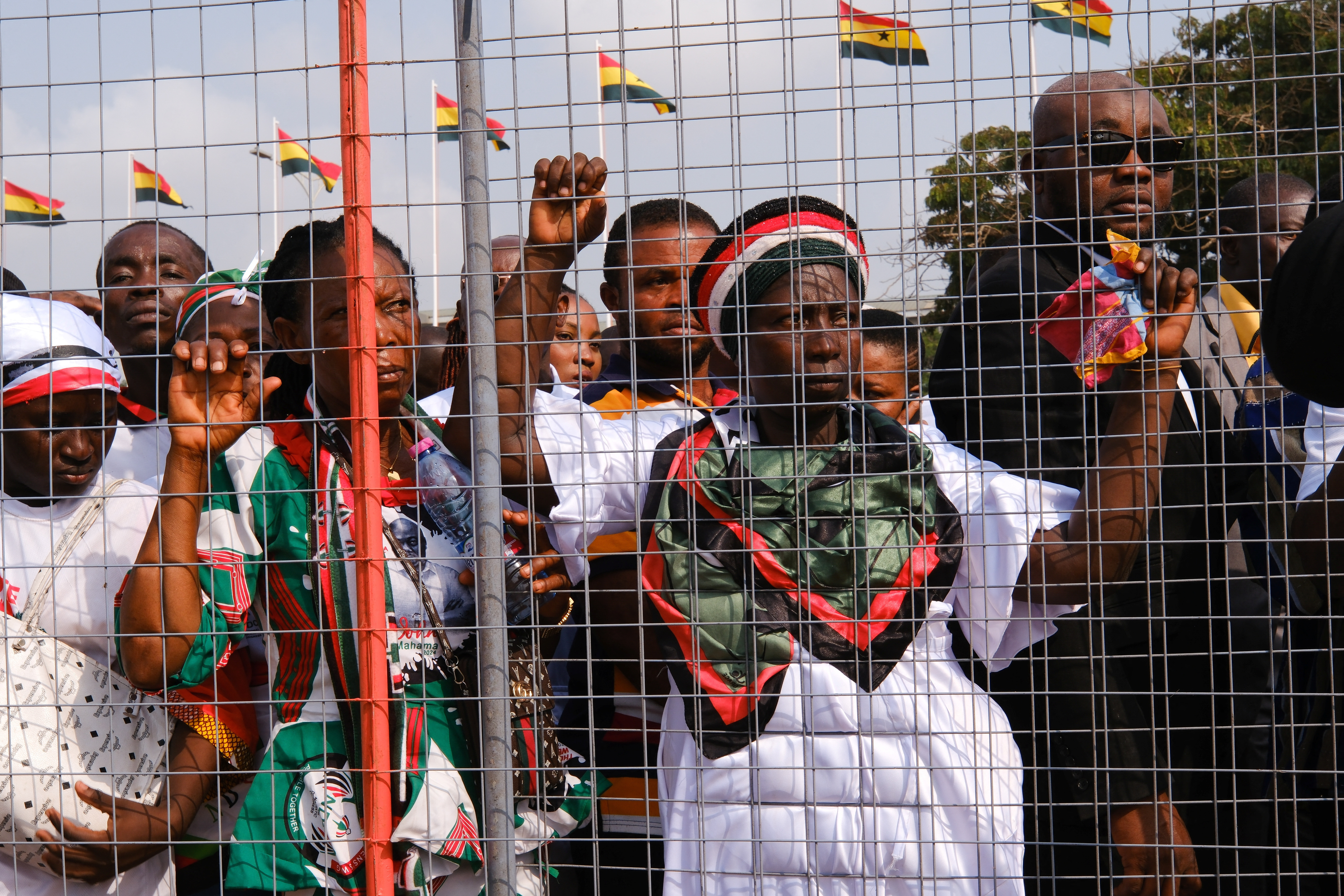 John Dramani Mahama is sworn in for his second term as Ghana's president, in Accra