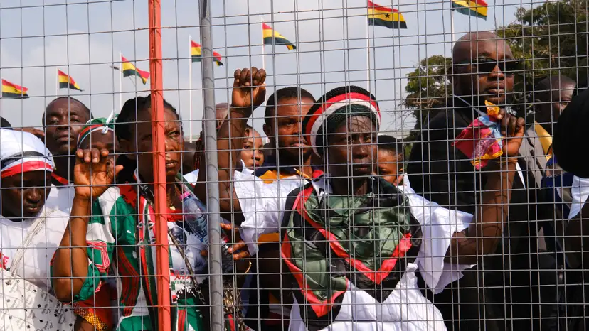 John Dramani Mahama is sworn in for his second term as Ghana's president, in Accra