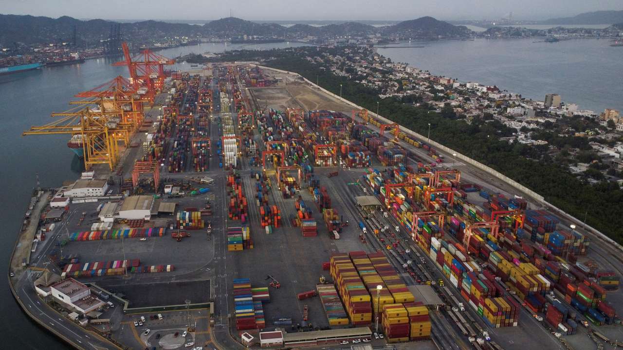 FILE PHOTO: Seaport of Manzanillo